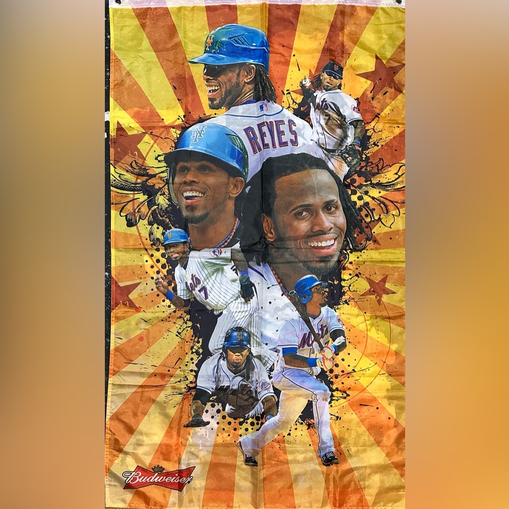 Budweiser Mets Jose Reyes Tapestry